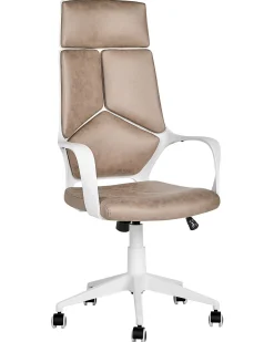 Burostuhl Taupe / Weis Hohenverstellbar Delight