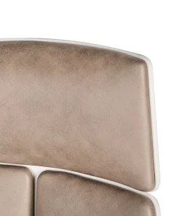 Burostuhl Taupe / Weis Hohenverstellbar Delight