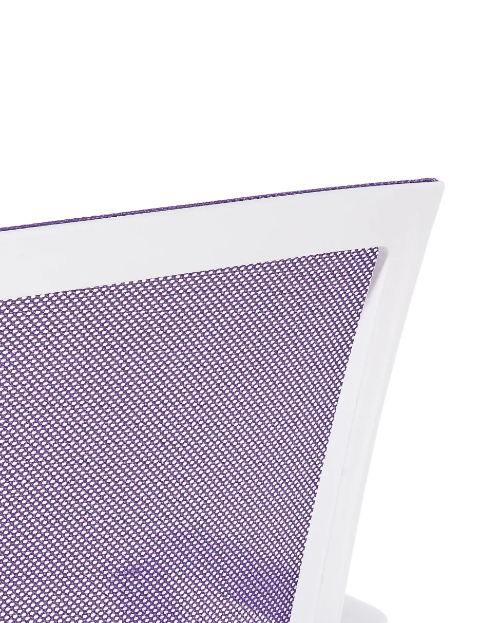 Burostuhl Violett Hohenverstellbar Relief