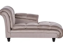 Chaise Lounge Taupe Lormont