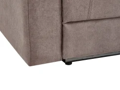 Corner Fabric Manual Recliner Sofa Beige Rokke