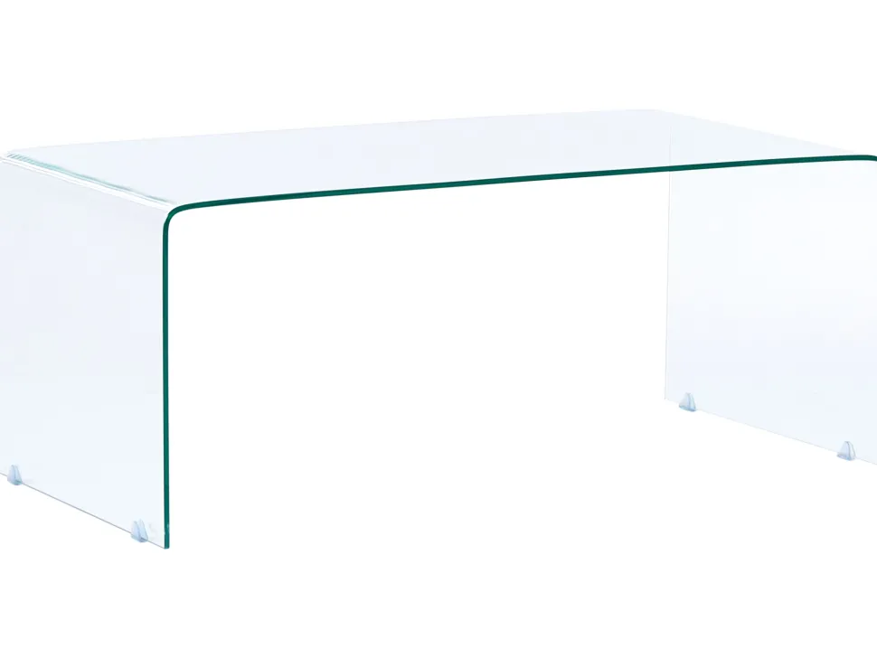 Couchtisch Glas Transparent 100 X 50 X 40 Cm Kendall