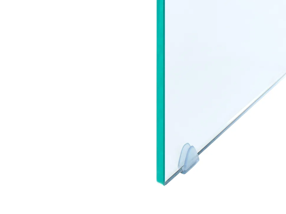 Couchtisch Glas Transparent 100 X 50 X 40 Cm Kendall