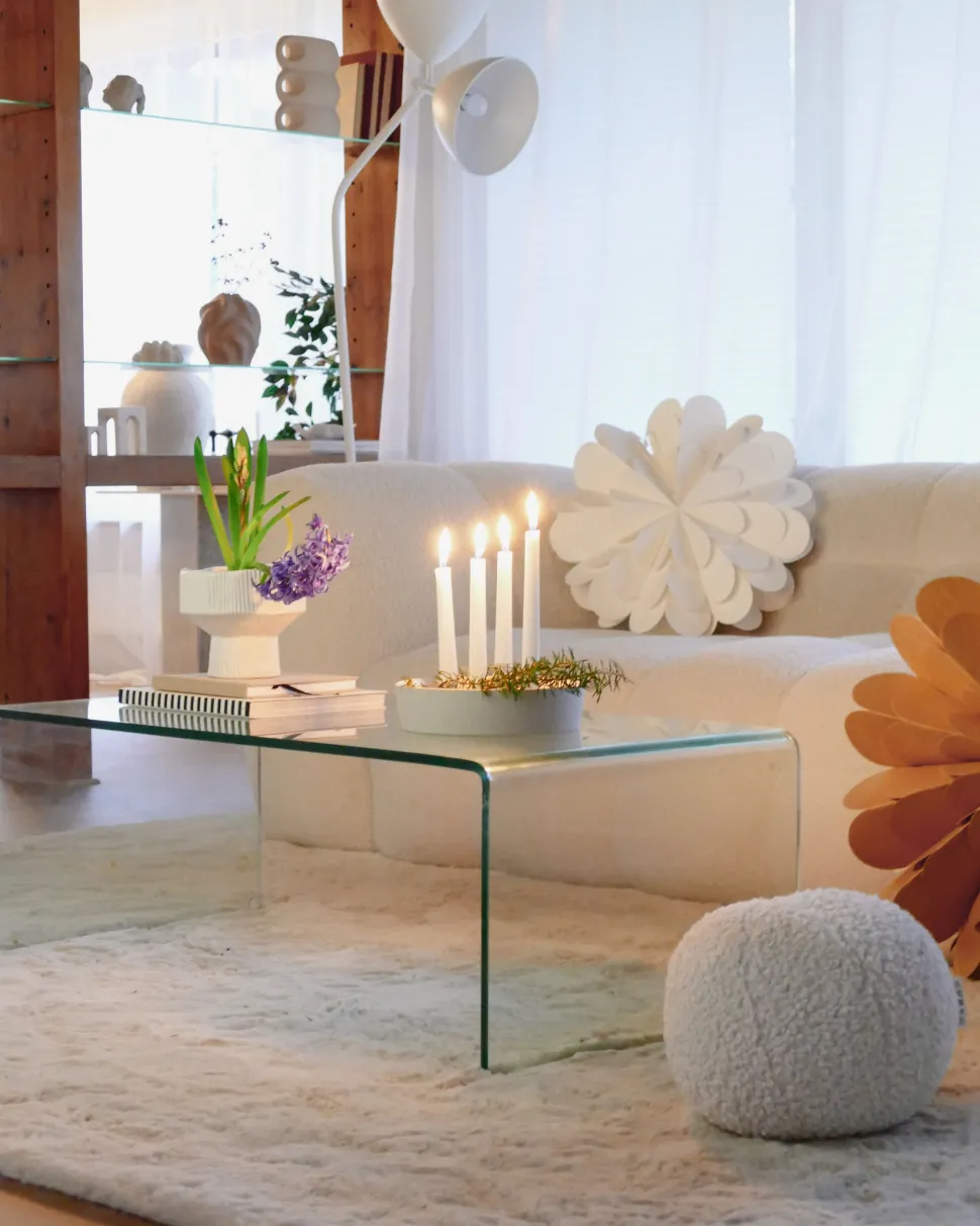 Couchtisch Glas Transparent 100 X 50 X 40 Cm Kendall