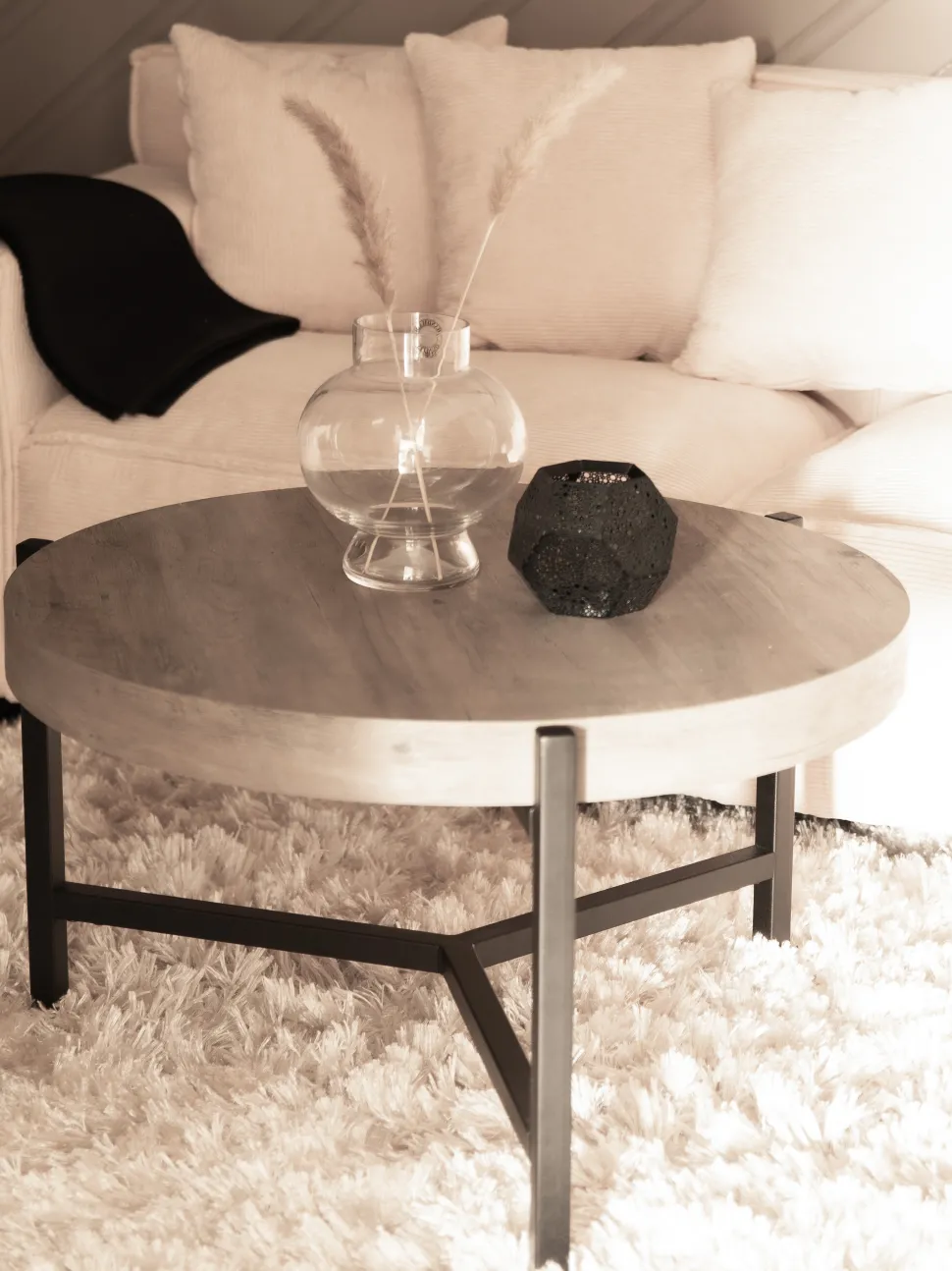 Couchtisch Grau / Betonoptik 70 Cm Bonita