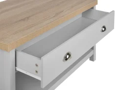 Couchtisch Grau / Heller Holzfarbton Rechteckig Clio
