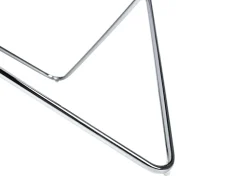 Couchtisch Marmor Optik Weis / Silber 80 Cm Meridian Ii