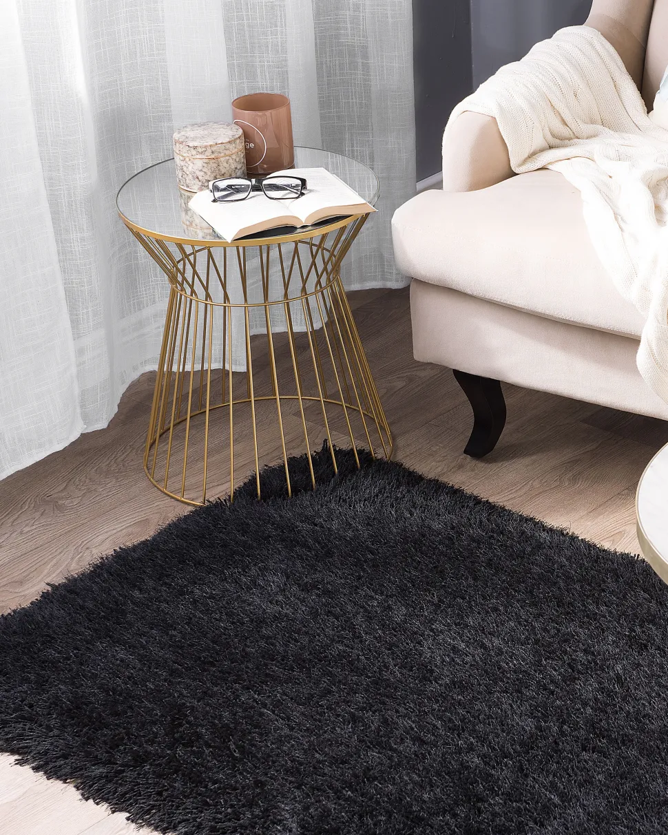 Couchtisch Marmor Optik Weis / Gold 61 Cm Ramona