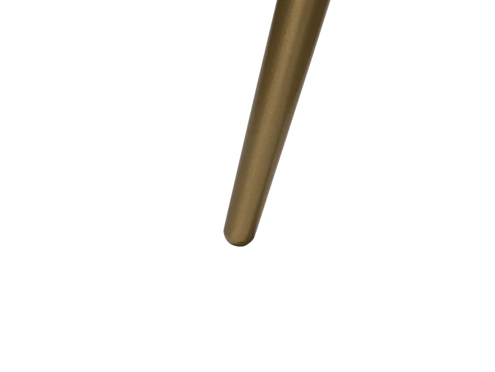 Couchtisch Marmor Optik Weis / Gold 61 Cm Ramona