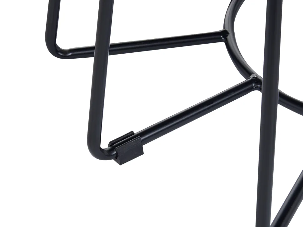 Couchtisch Marmor-Effekt Schwarz O 80 Cm Bernie