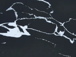 Couchtisch Marmor-Effekt Schwarz O 80 Cm Bernie