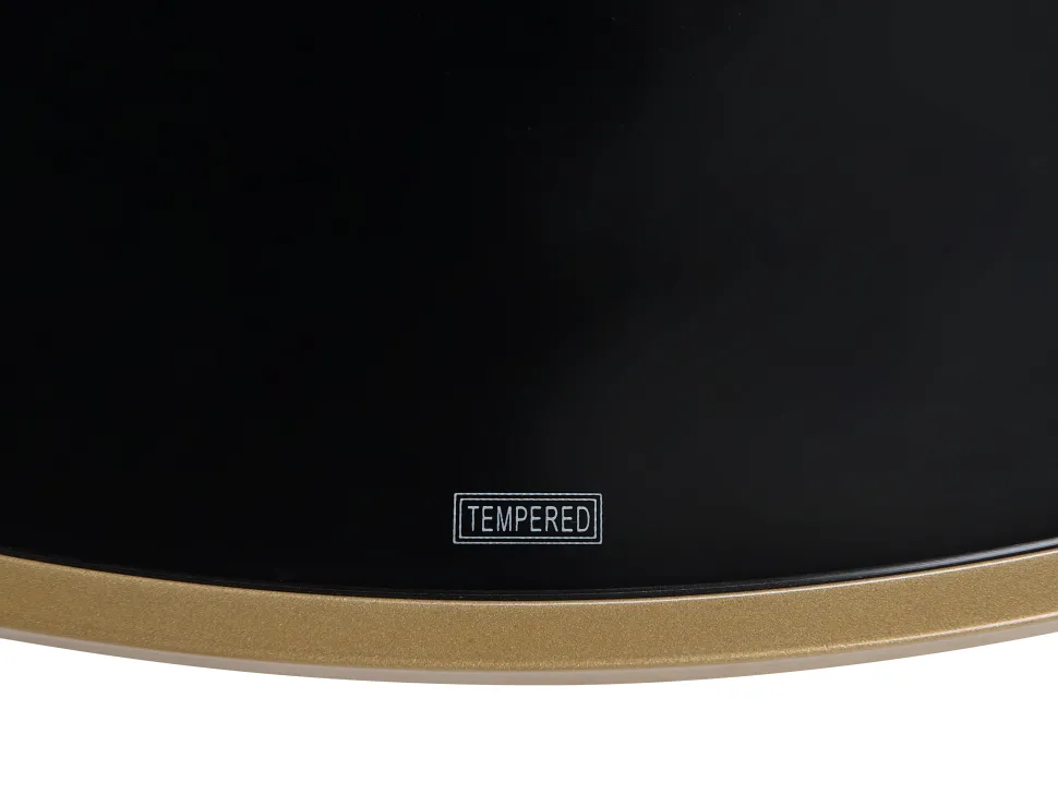 Couchtisch Schwarz / Gold 88 Cm Florence