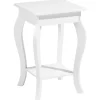 Couchtisch Weis Quadratisch 38 X 38 Cm Avon