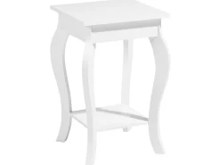Couchtisch Weis Quadratisch 38 X 38 Cm Avon