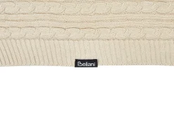 Decke Baumwolle Beige 110 X 180 Cm Anamur