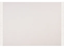 Decke Baumwolle Beige 125 X 150 Cm Yarsa