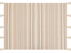 Decke Baumwolle Beige 130 X 170 Cm Yarseli