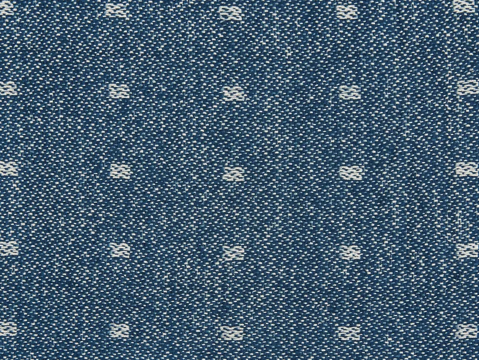 Decke Baumwolle Dunkelblau / Beige 130 X 170 Cm Taari
