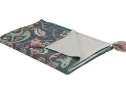 Decke Baumwolle Mehrfarbig 130 X 180 Cm Blumenmotiv Dibrugarh