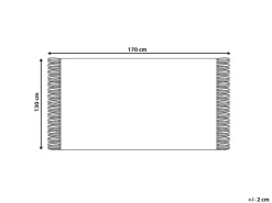 Decke Gelb / Grun 130 X 170 Cm Nuwar