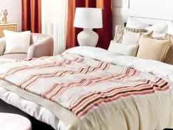 Decke Rosa / Beige 130 X 170 Cm Magar