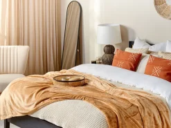 Decke Sandbeige 200 X 220 Cm Bayburt