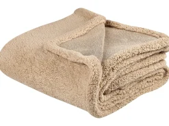 Decke Sandbeige 125 X 150 Cm Mirge