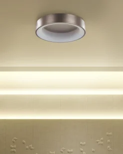 Deckenleuchte Led Hellbraun Ringform Dawei