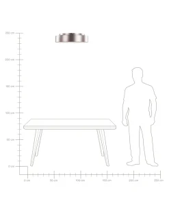 Deckenleuchte Led Hellbraun Ringform Dawei