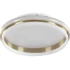 Deckenleuchte Led Weis / Gold 64 Cm Taping