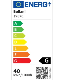 Deckenleuchte Led Weis / Gold 64 Cm Taping