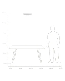 Deckenleuchte Led Weis Arli