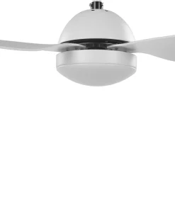 Deckenventilator Mit Licht Weis Toplica
