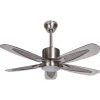 Deckenventilator Mit Licht Silber Coyote