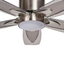 Deckenventilator Mit Licht Silber Coyote