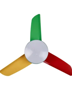Deckenventilator Mit Licht Mehrfarbig Strawberry