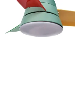 Deckenventilator Mit Licht Mehrfarbig Strawberry