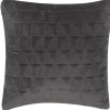 Dekokissen Baumwolle Grau Strukturiert 45 X 45 Cm Lalam
