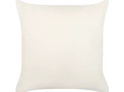 Dekokissen Baumwolle Weis/Blau Mit Quasten 45 X 45 Cm 2Er Set Datura