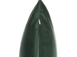 Dekokissen Blatt Samtstoff Dunkelgrun 45 X 45 Cm 2Er Set Fern
