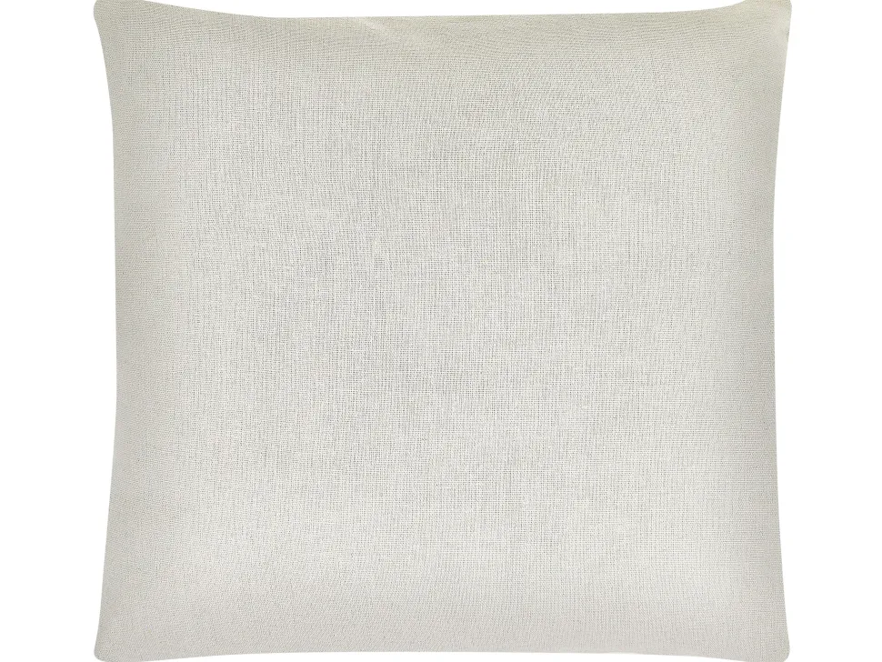 Dekokissen Blattermotiv Grun / Beige 45 X 45 Cm 2Er Set Rhapis
