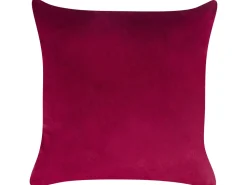 Dekokissen Blattmuster Samtstoff Goldrot 45 X 45 Cm 2Er Set Goldenrod