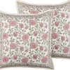Dekokissen Blumenmuster Baumwolle Mehrfarbig 45 X 45 Cm 2Er Set Celtis