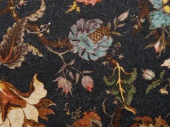 Dekokissen Blumenmuster Samtstoff Mehrfarbig 45 X 45 Cm Ramonda