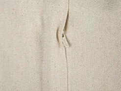 Dekokissen Chevron-Muster Mit Fransen Beige / Schwarz 45 X 45 Cm 2Er Set Hydrangea