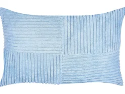 Dekokissen Cord Blau 47 X 27 Cm 2Er Set Millet