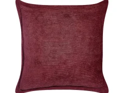 Dekokissen Cord Bordeaux 43 × 43 Cm 2Er Set Zinnia