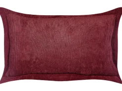 Dekokissen Cord Bordeaux 47 X 27 Cm 2Er Set Zinnia