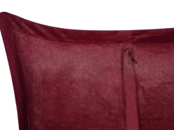 Dekokissen Cord Bordeaux 47 X 27 Cm 2Er Set Zinnia