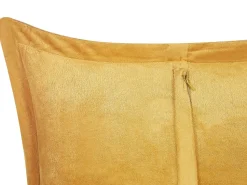 Dekokissen Cord Gelb 43 × 43 Cm 2Er Set Zinnia